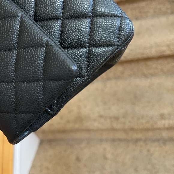 Chanel classic iridescent Dark gray 25 series. Very good condition - Picture 4 of 16